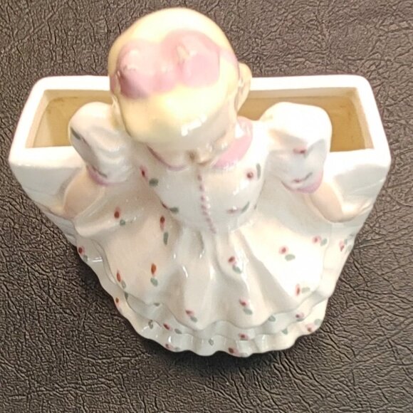 Vintage Florence Ceramic Doll Vase - Rare Find - Picture 5 of 6